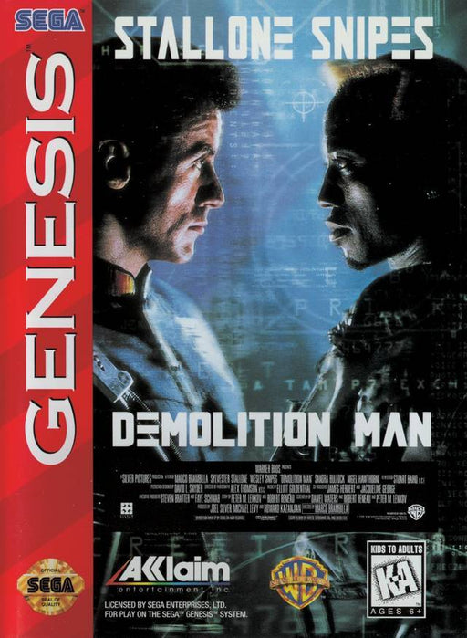 Demolition Man (Sega Genesis) - for just $0! 