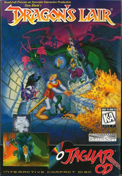 Dragon's Lair (CD) (Atari Jaguar) - for just $0! 