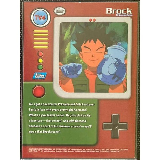 Brock TV4 (TV4) [Topps TV Animation Edition Series 1 (Third Print)] - Just $1.50! Shop now at Retro Gaming of Denver