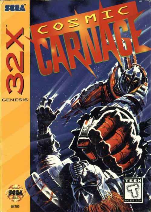 Cosmic Carnage Sega 32X (Sega Genesis) - for just $0! 