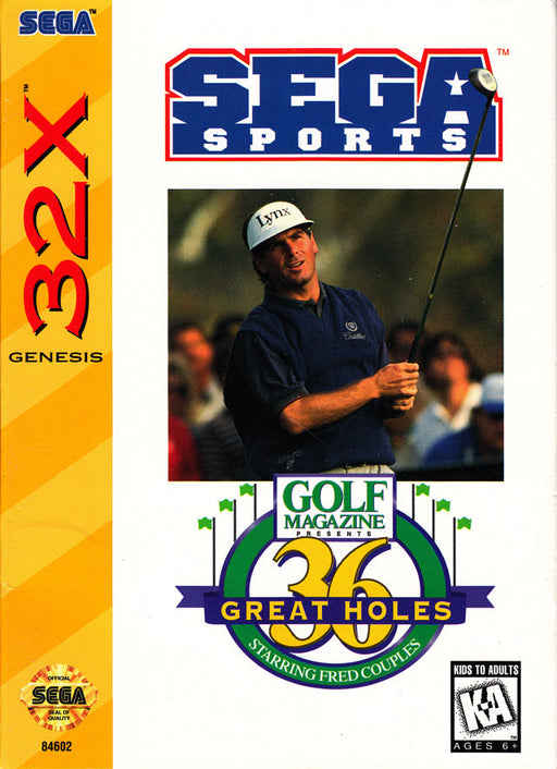 Golf Magazine Presents 36 Great Holes Starring Fred Couples 32X (Sega Genesis) - for just $0! 