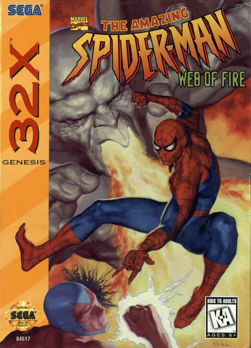 The Amazing Spider-Man: Web of Fire 32X (Sega Genesis) - for just $0! 