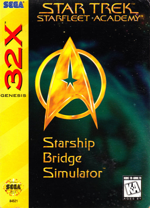 Star Trek Starfleet Academy: Starship Bridge Simulator 32X (Sega Genesis) - for just $0! 