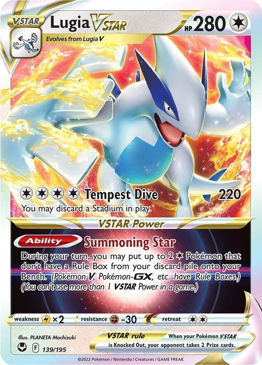 Lugia VSTAR (139/195) [Sword & Shield: Silver Tempest] - for just $2.55! 