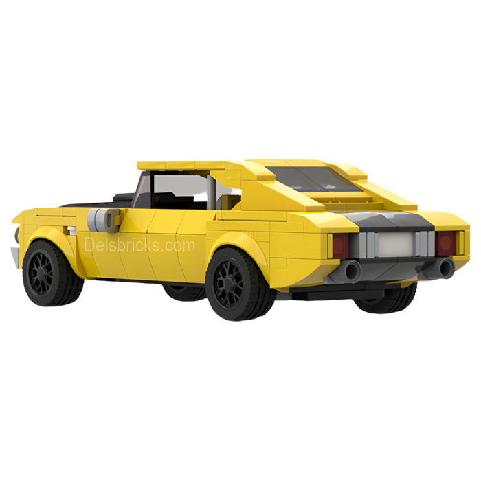 Chevelle (1969) Classic Muscle Car Building Blocks - Lego-Compatible Minifigures - Just $24.99! Shop now at Retro Gaming of Denver