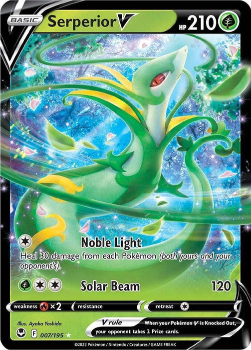 Serperior V (007/195) [Sword & Shield: Silver Tempest] - for just $0.35! 