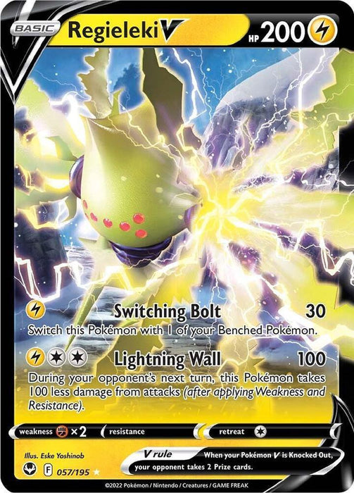 Regieleki V (057/195) [Sword & Shield: Silver Tempest] - for just $0.25! 