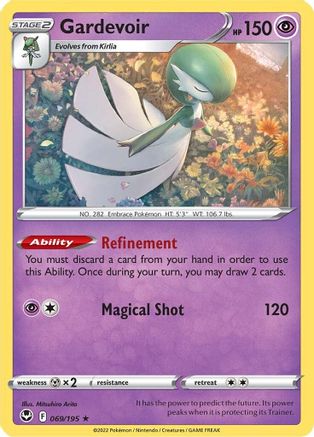 Gardevoir 069/195 - SWSH12 Silver Tempest - for just $0.10! 