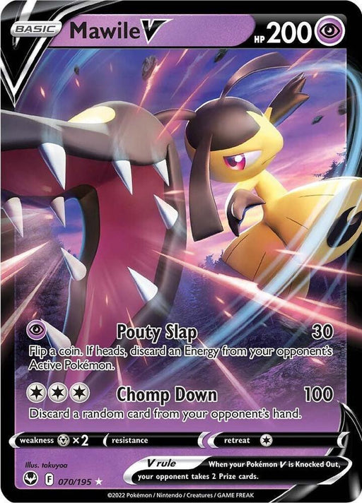 Mawile V (070/195) [Sword & Shield: Silver Tempest] - for just $0.30! 