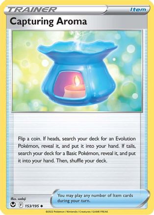 Capturing Aroma 153/195 - SWSH12 Silver Tempest - for just $0.06! 