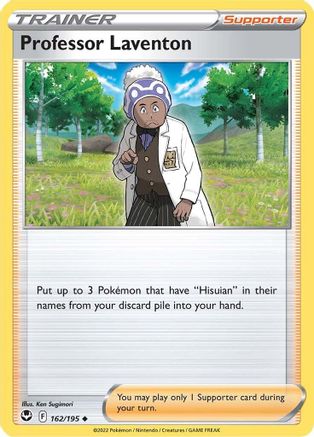 Professor Laventon 162/195 - SWSH12 Silver Tempest - for just $0.05! 