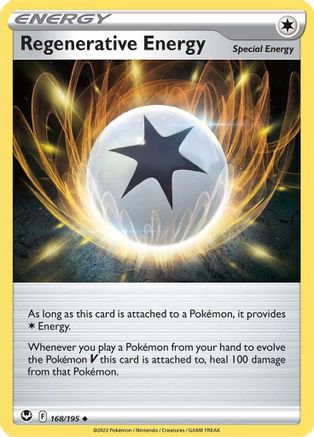 Regenerative Energy 168/195 - SWSH12 Silver Tempest - for just $0.06! 