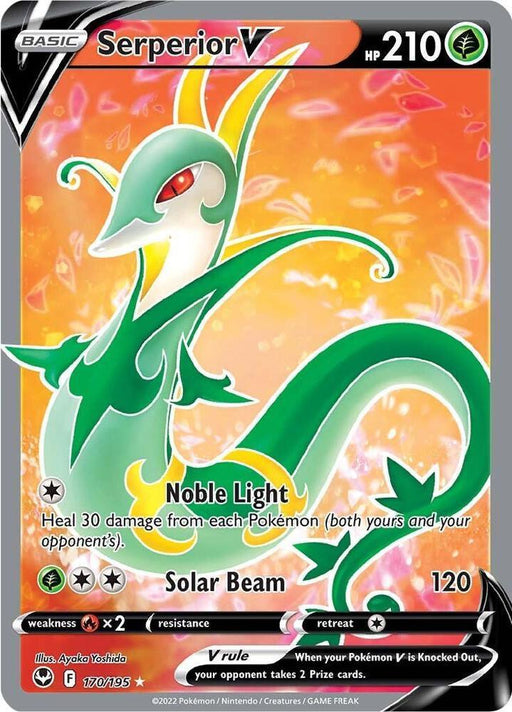 Serperior V (170/195) [Sword & Shield: Silver Tempest] - for just $1.05! 
