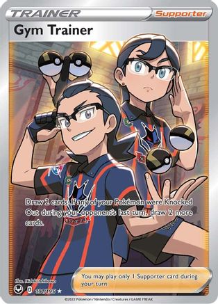 Gym Trainer (Full Art) 191/195 - SWSH12 Silver Tempest Holofoil - for just $0.99! 