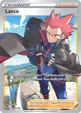 Lance (Full Art) 192/195 - SWSH12 Silver Tempest Holofoil - for just $1.82! 