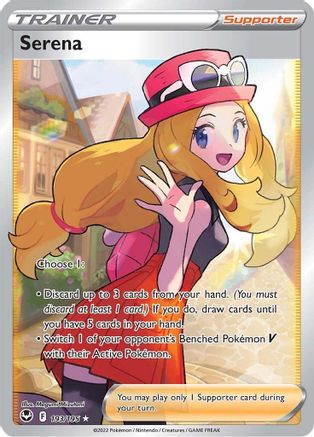 Serena (Full Art) 193/195 - SWSH12 Silver Tempest Holofoil - for just $9.99! 