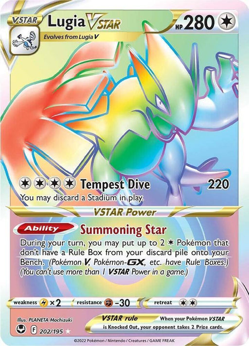 Lugia VSTAR (202/195) [Sword & Shield: Silver Tempest] - for just $17.15! 