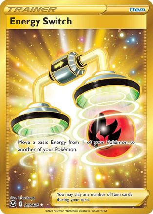 Energy Switch (Secret) 212/195 - SWSH12 Silver Tempest Holofoil - for just $4.25! 