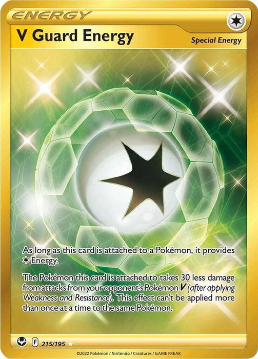 V Guard Energy (215/195) [Sword & Shield: Silver Tempest] - for just $0.80! 