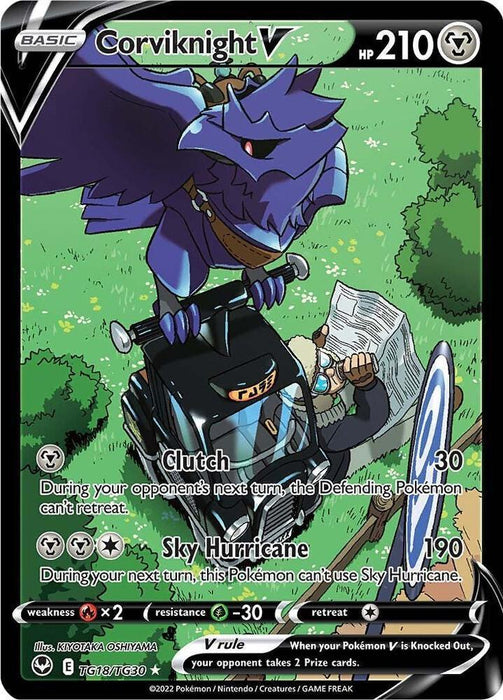 Corviknight V (TG18/TG30) [Sword & Shield: Silver Tempest] - for just $5.40! 