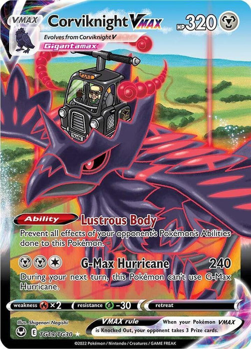 Corviknight VMAX (TG19/TG30) [Sword & Shield: Silver Tempest] - for just $3.80! 