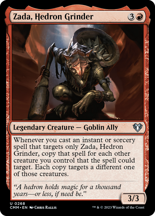 Zada, Hedron Grinder (CMM-268) - Commander Masters - for just $0.03! 