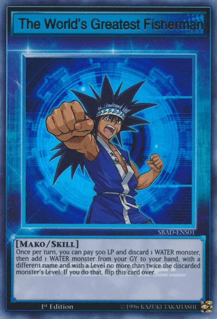 The World's Greatest Fisherman [SBAD-ENS01] Ultra Rare - for just $0.30! 