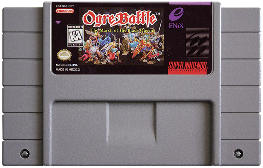 Ogre Battle: The March of the Black Queen – Super Nintendo Entertainment System (SNES) - for just $0! 