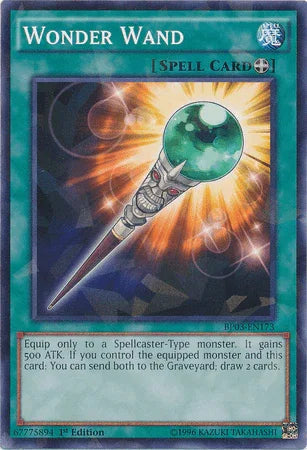 Wonder Wand [BP03-EN173] Shatterfoil Rare - for just $0.25! 