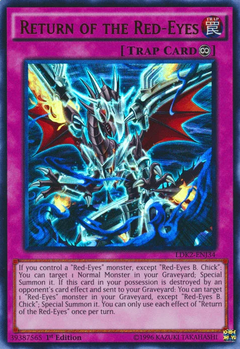 Return of the Red-Eyes [LDK2-ENJ34] Ultra Rare - for just $0.15! 