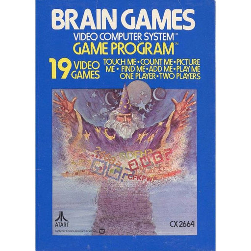 Brain Games (Atari 2600) - Premium Video Games - Just $0! Shop now at Retro Gaming of Denver