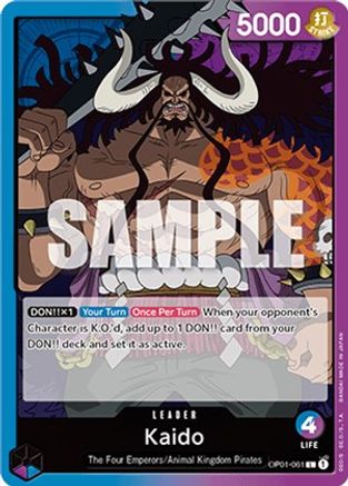 Kaido (061) (OP01-061) - Romance Dawn - for just $0.18! 
