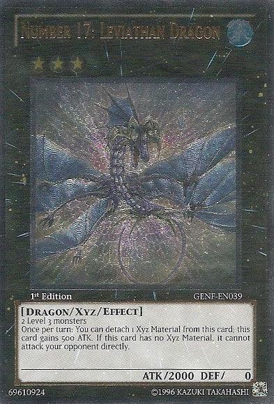 Number 17: Leviathan Dragon [GENF-EN039] Ultimate Rare - for just $8.65! 