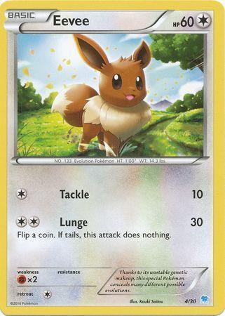 Eevee (4/30) [XY: Trainer Kit 3 - Suicune] - for just $1! 