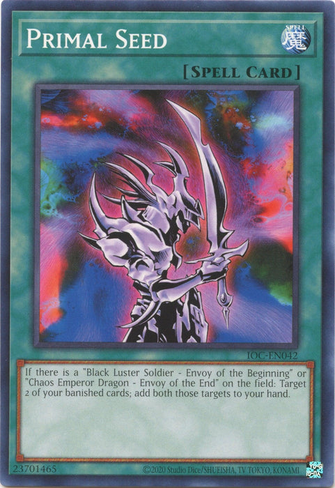 Primal Seed (25th Anniversary) [IOC-EN042] Common - for just $0.10! 