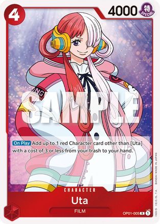 Uta (OP01-005) - Romance Dawn Foil - for just $0.18! 