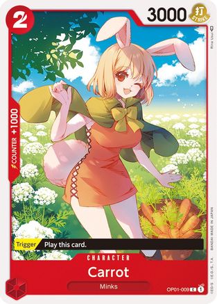 Carrot (OP01-009) - Romance Dawn - for just $0.08! 