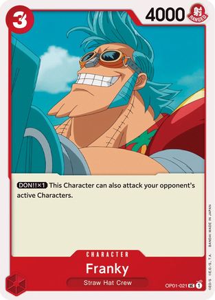 Franky (OP01-021) - Romance Dawn - for just $0.10! 