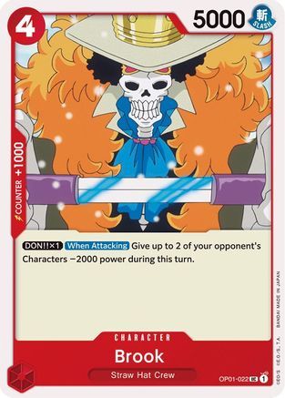 Brook (OP01-022) - Romance Dawn - for just $0.13! 