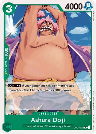 Ashura Doji (OP01-032) - Romance Dawn - for just $0.08! 