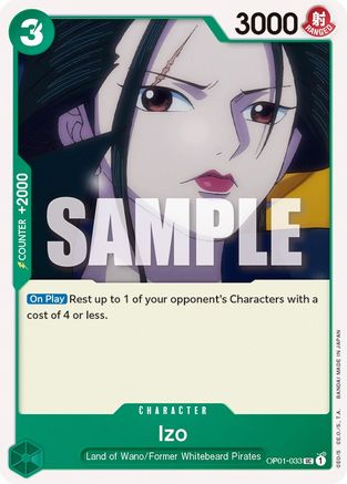 Izo (OP01-033) - Romance Dawn - for just $0.13! 