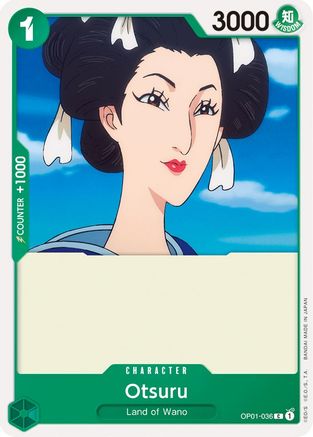 Otsuru (OP01-036) - Romance Dawn - for just $0.05! 