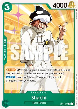 Shachi (OP01-044) - Romance Dawn - for just $0.05! 