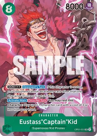 Eustass"Captain"Kid (Parallel) (OP01-051) - Romance Dawn Foil - for just $8.82! 