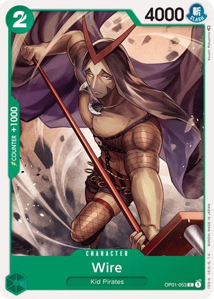 Wire (OP01-053) - Romance Dawn - for just $0.05! 