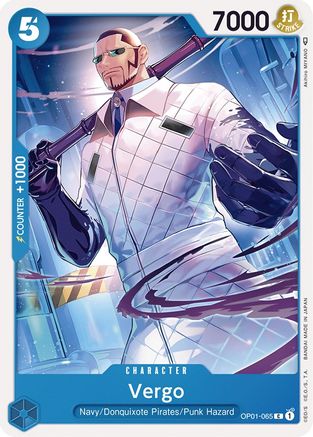 Vergo (OP01-065) - Romance Dawn - for just $0.05! 