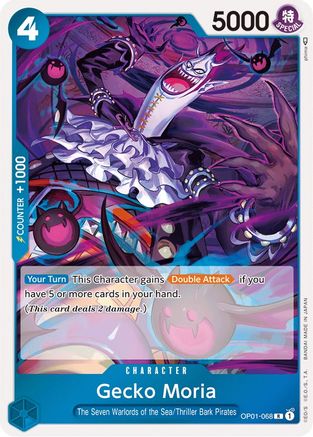 Gecko Moria (OP01-068) - Romance Dawn - for just $0.13! 