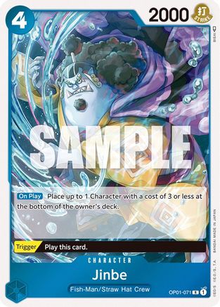 Jinbe (071) (OP01-071) - Romance Dawn Foil - for just $0.13! 