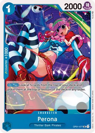 Perona (OP01-077) - Romance Dawn - for just $0.48! 