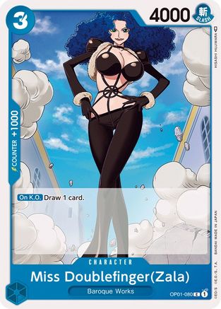 Miss Doublefinger(Zala) (OP01-080) - Romance Dawn - for just $0.05! 